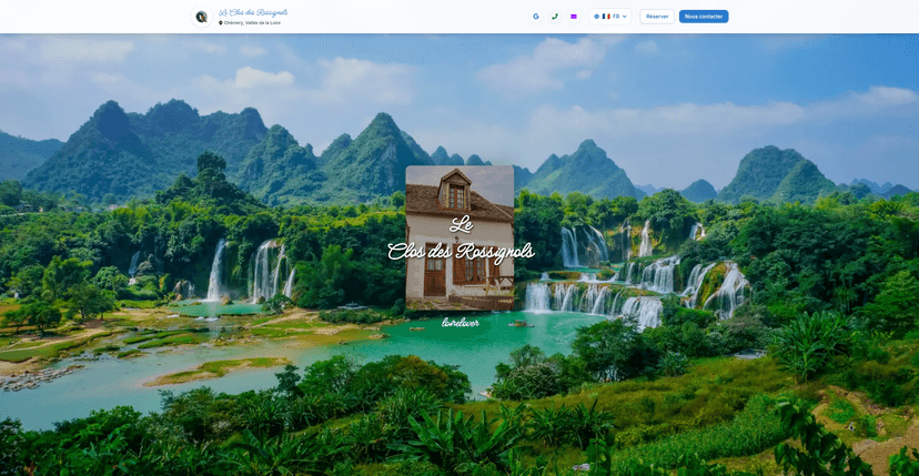 Landing Page LoireLover