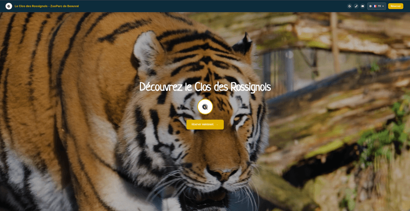 Landing Page ZooBeauvale