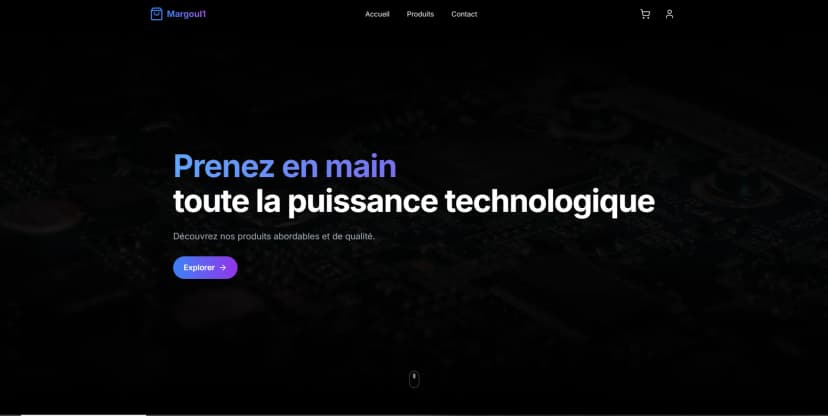 Application E-commerce