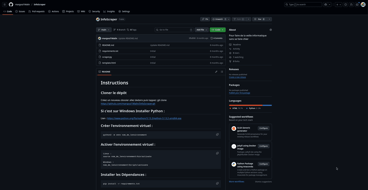 InfoScraper