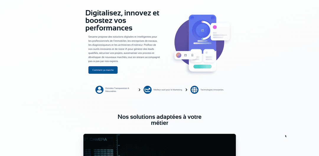 Sites Vitrine Sesame